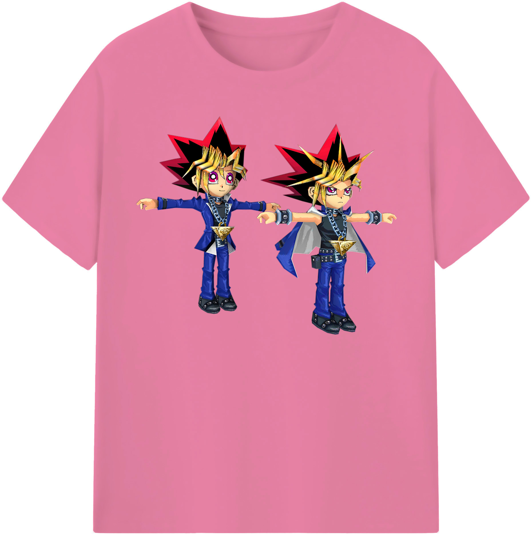 （画像用） 遊☆戯☆王 Yu-Gi-Oh! 綿100％半袖Tシャツ（フロントプリント）